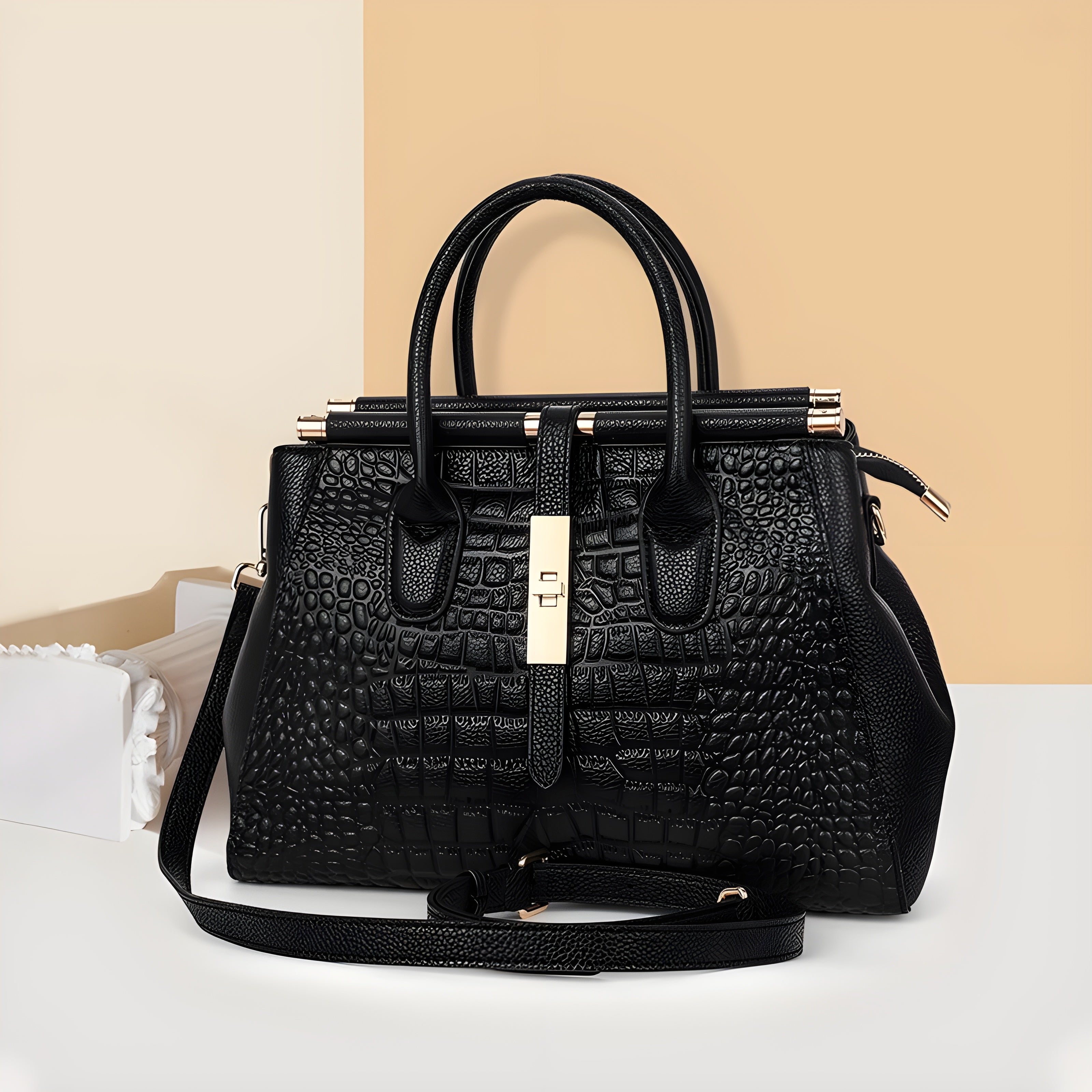 Laila - Elysian Croc Tas