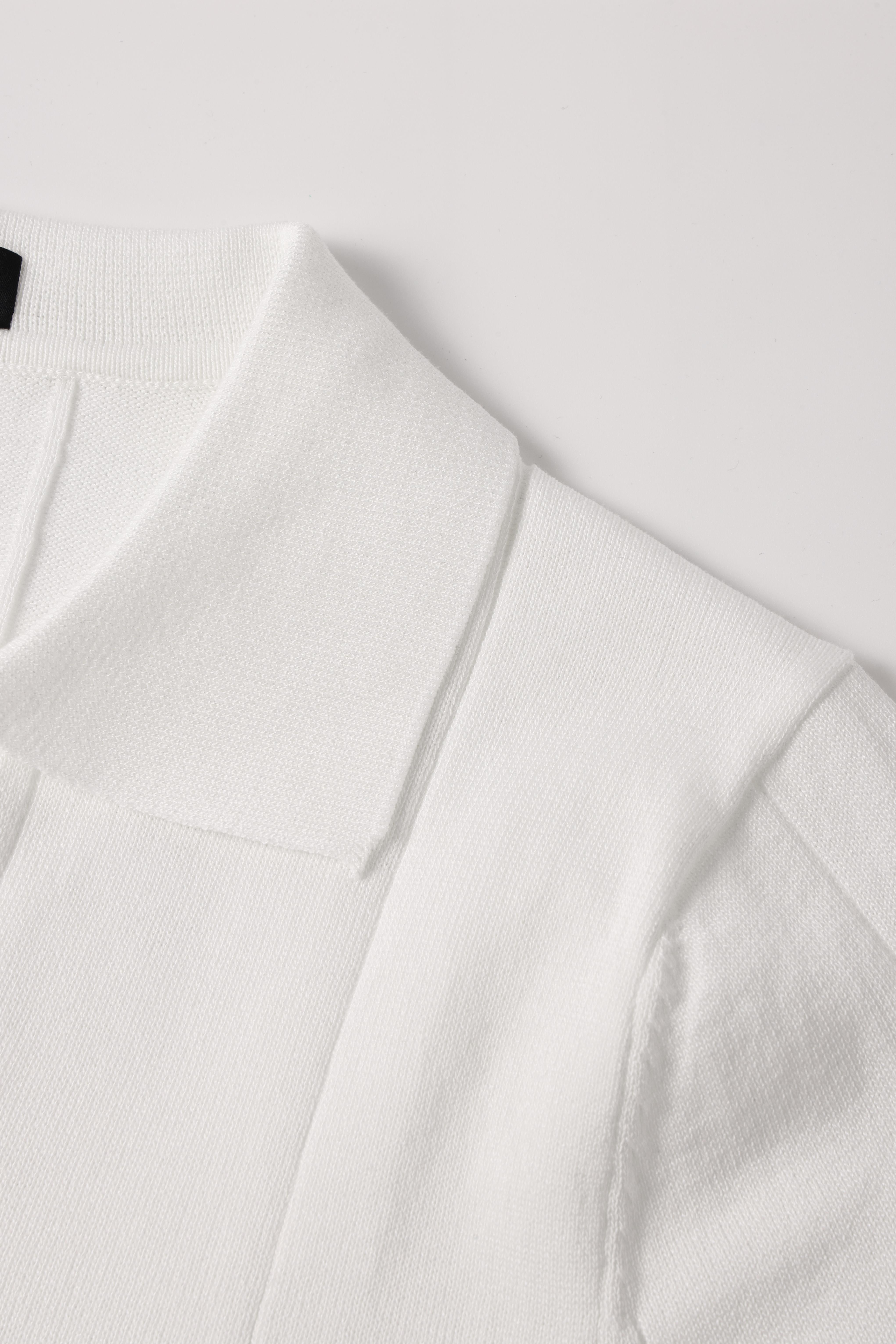 HANNAM Polo met V-hals