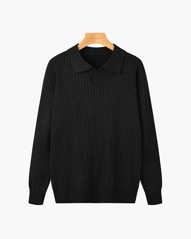 SUWON Polo met een V-hals