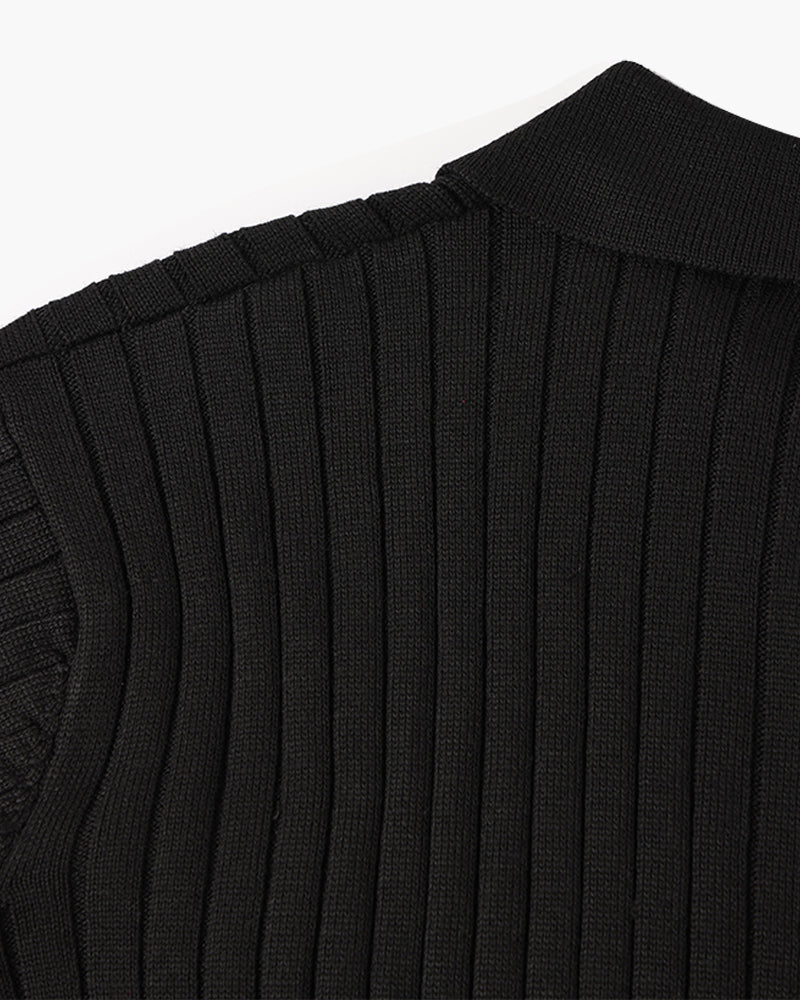 SUWON Polo met een V-hals