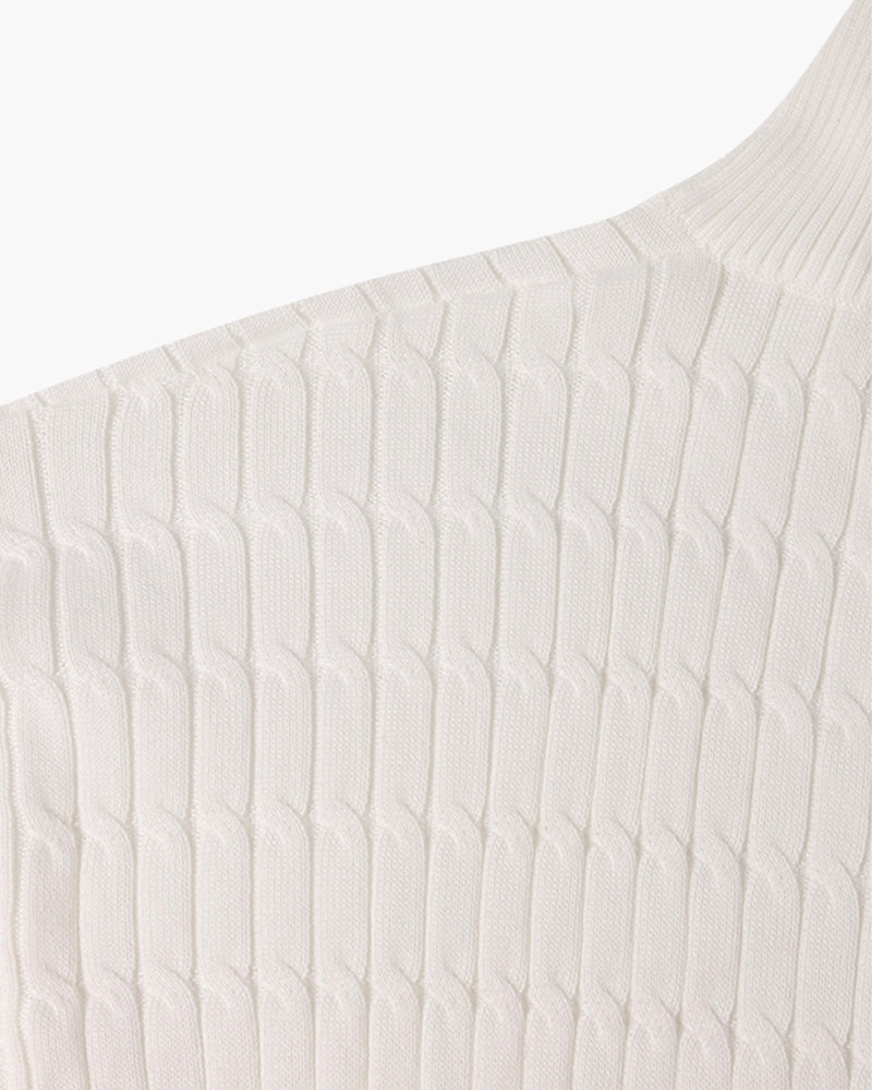 GWANGJU Sweater met halve rits