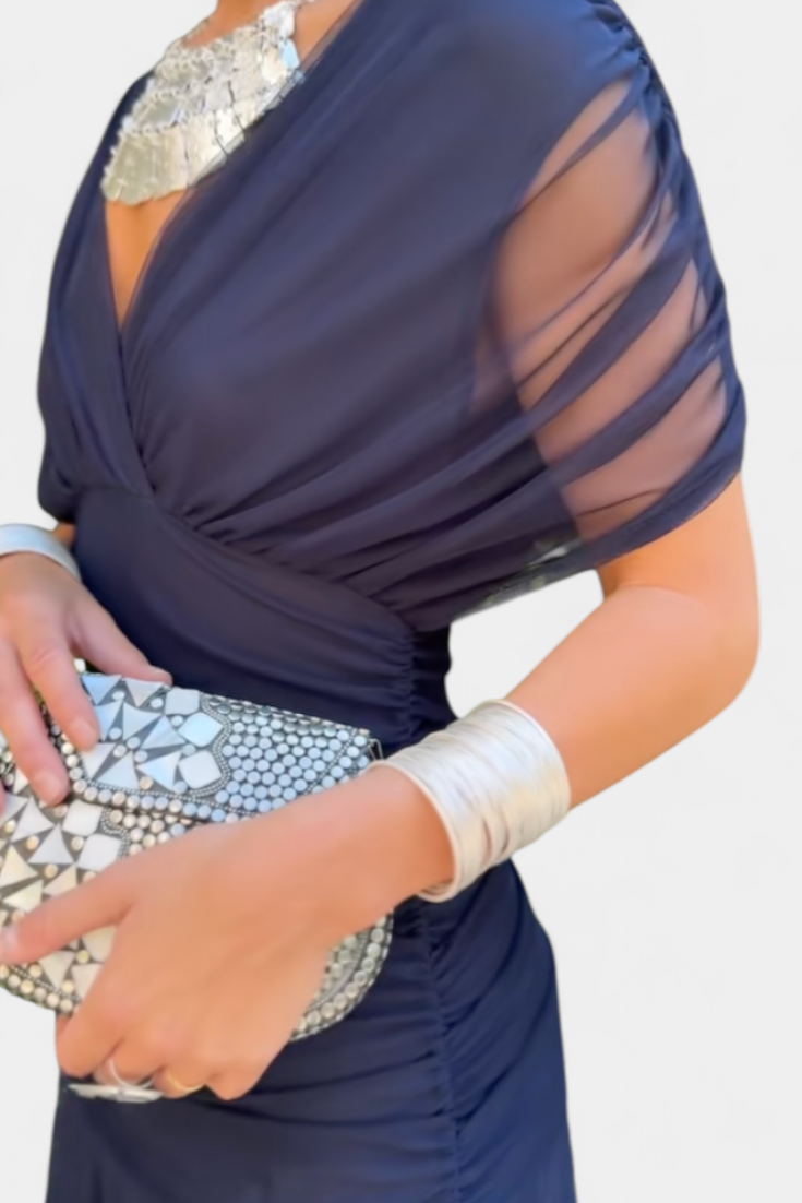 Laluna® | Elegante Jurk Met V-Hals