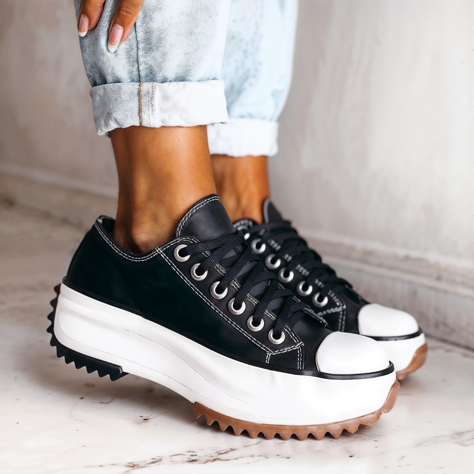 Gloria – Ultracomfortabele Orthopedische Sneakers op Dikke Zool