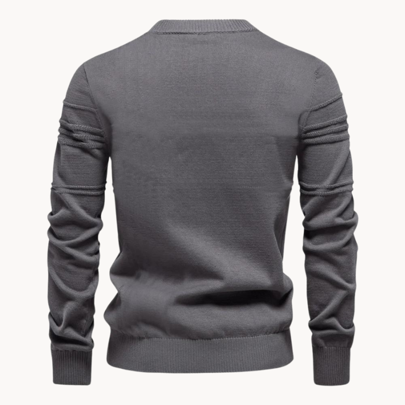 MIRAVO | Elegante herenpullover met ruitdesign