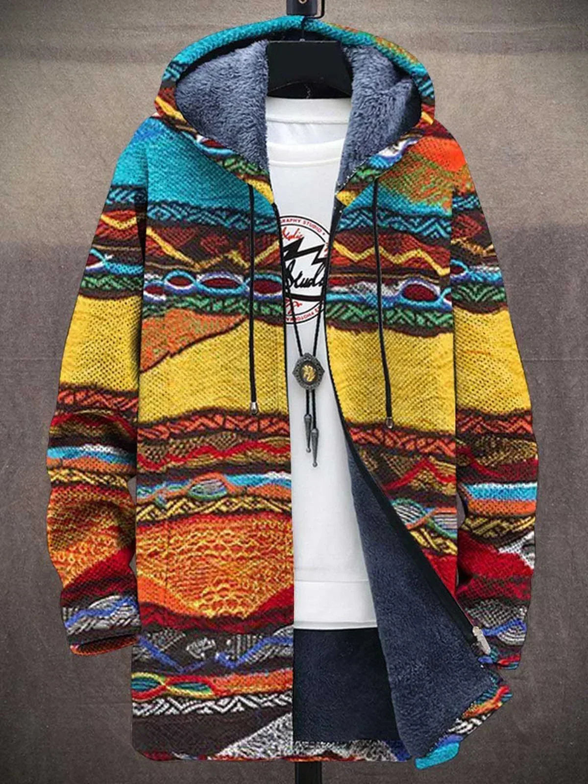 Amy | Luxe cardigan geïnspireerd op kunst