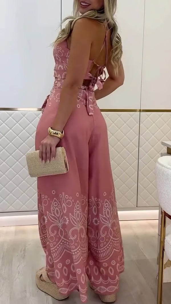 Anna – Twee-delige Set met Boho Patroon