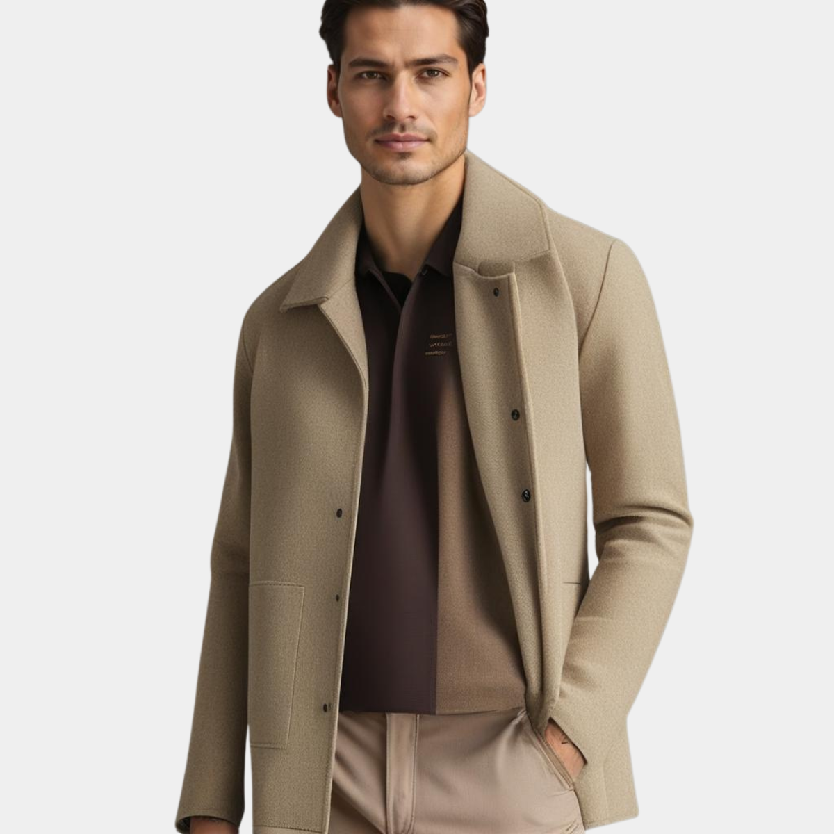 VENERIO | ELEGANTE WOLLEN JAS