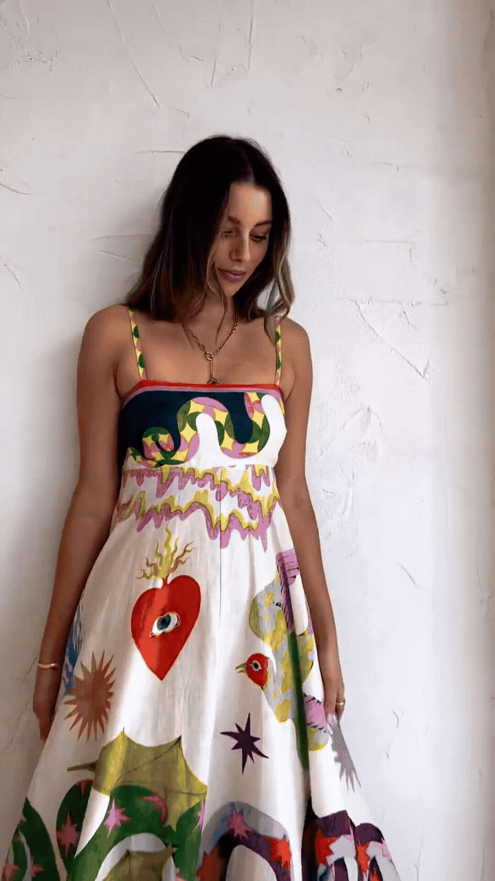 Kunst op Stof – Zomerjurk