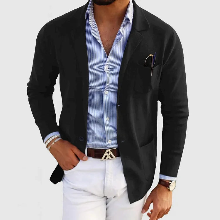 ROSSI ROMA | Luxe Heren Blazer van Zacht Materiaal