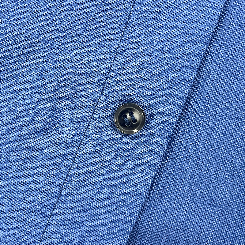 Mannelijke zomermode - linnen overhemd met lange mouwen MTA1184G6P