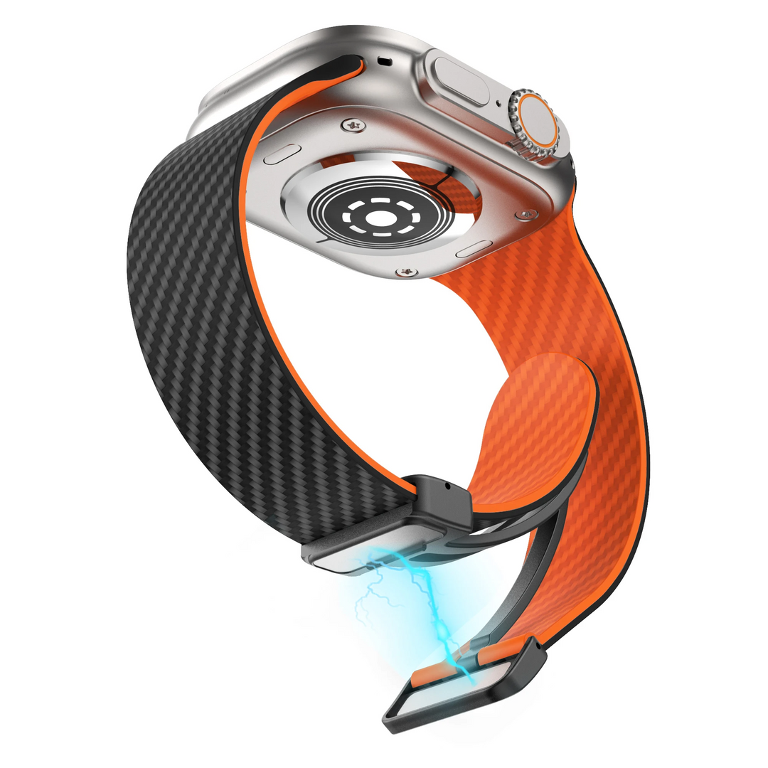 Carbonfiber band voor Apple Watch Pulse