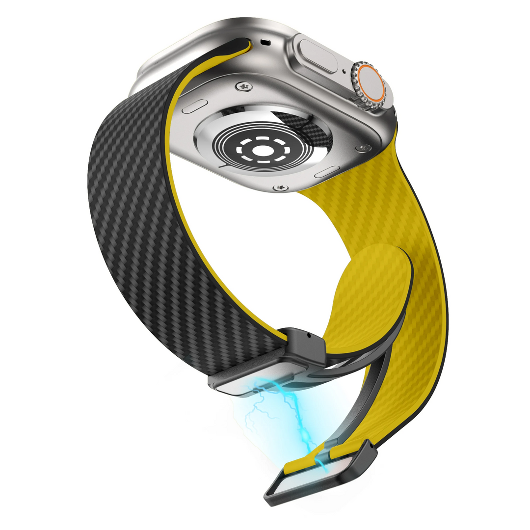 Carbonfiber band voor Apple Watch Pulse