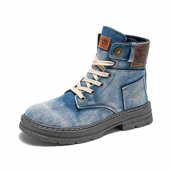HEREN DENIM TREND HOGE BOOTS MTA1880G8I