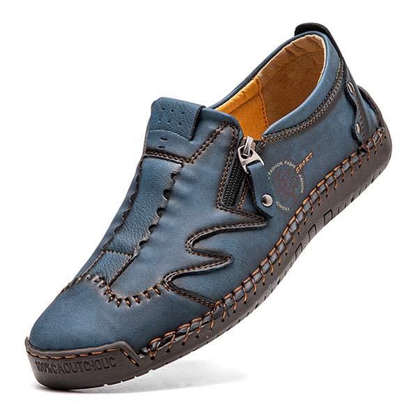 HEREN VINTAGE CASUAL LEEREN SCHOENEN 90893563