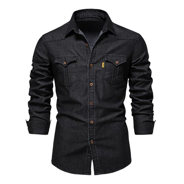 HEREN DENIM VINTAGE SHIRT 55864663X