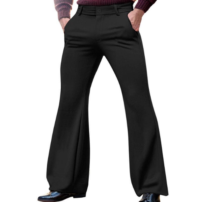 Heren Slim Fit Broek met Kruzit Kiezen in Effen Kleur 80467890M