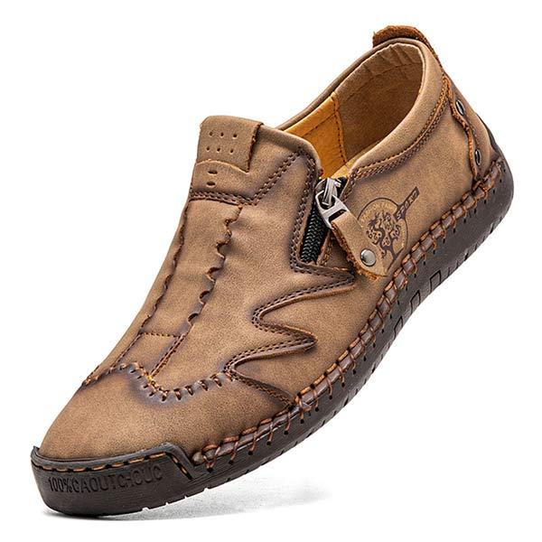 HEREN VINTAGE CASUAL LEREN SCHOENEN 90893563