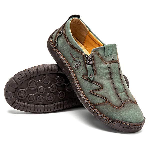 HEREN VINTAGE CASUAL LEEREN SCHOENEN 90893563