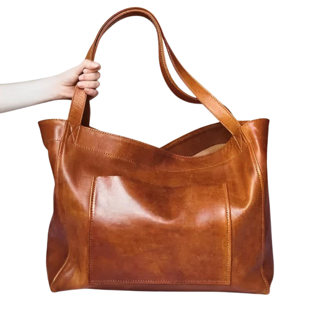 Elara - Retro Leren Handtas